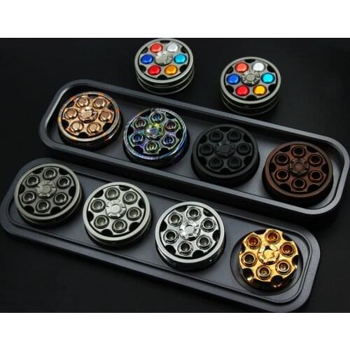 Plus Fingertip Spinner Adult Decompression Toy Titanium Alloy Edc