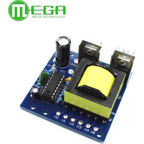 150W MC Converter DC 12V To AC 220V Inverter Boost Transformer Power Board Module High Frequency Square Wave AC Output 20KHz