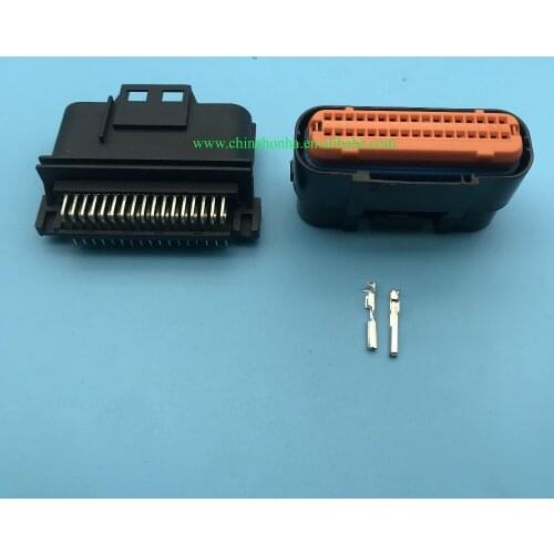 34 Pin 1.0mm male and female plug MX23A34XF1 MX23A34SF1 Waterproof Automotive Connector Motorbike ECU Socket