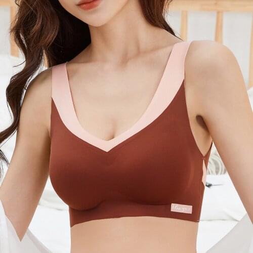 1pcs Sport Seamless Bras For Women Active Bra Seamless Push Up Lingerie Wire Free Soft Sleep Wear Underwear For Woman M-XXL