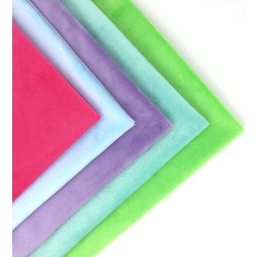 100% Polyester Fabric Print Baby Knit Fabric Telas Patchwork Lote Fabric For Soft Toys Material 50x45cm 5 Pieces/Lot