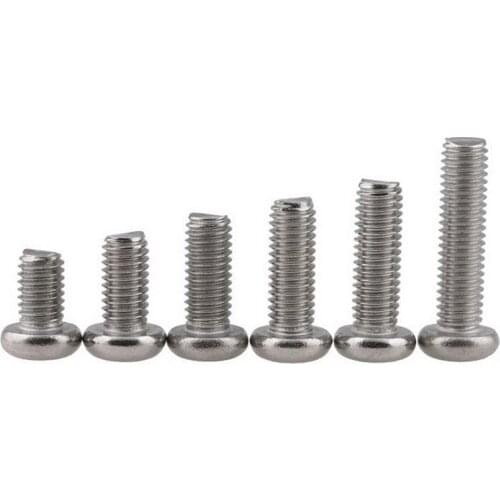 Round Head Screw A4 Stainless Steel Phillips Pan Screws M2 M2.5 M3 M4
