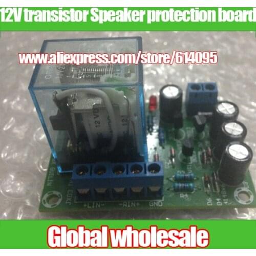12V transistor Speaker protection board / dual-channel speaker protection board / for BTL / OTL / OCL amplifier board