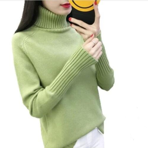 Sweater Female 2018 Autumn Winter Cashmere Knitted Women Sweater And Pullover Female Tricot Jersey Jumper Pull Femme