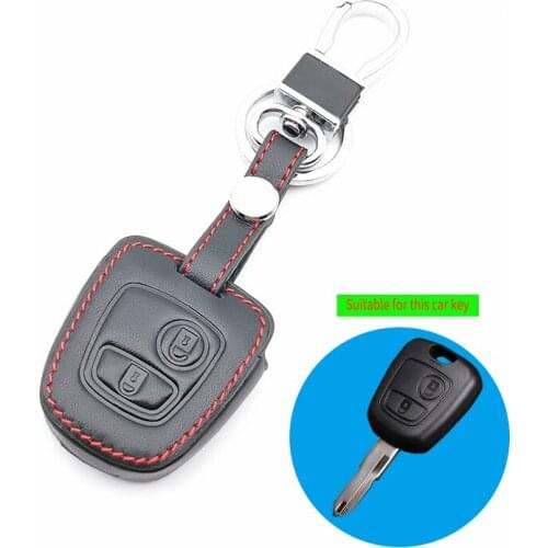 2 Button car key Case For Peugeot 107 206 307 207 408 For Citroen c2 c3 c4 Xsara Picasso Berlingo For toyota Aygo Reta Key cover