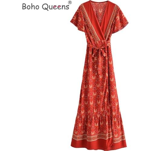 Модные летние платья BOHO QUEENS China At AliExpress