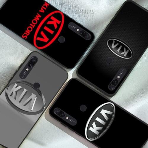 Fashion luxury brand Kia car Phone Case For Xiaomi Redmi 4x 5 plus 6A 7 7A 8 mi 8 8lite 9 9t 9s note 4 5 7 8 9 10 pro max lite