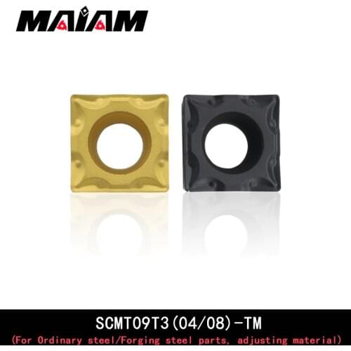 SCMT Square carbide Insert SCMT09T304 SCMT09T308 TM pattern SSDCN turning tool bar for Ordinary steel parts, forging materials