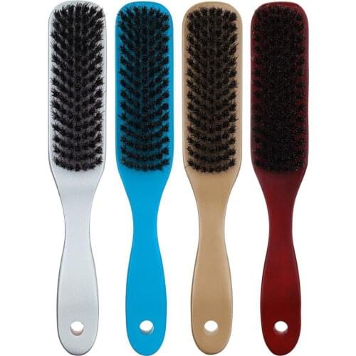 Soft Men’s Beard Styling Brush For Men with Firm Bristles for Grooming and Softening Facial Hair