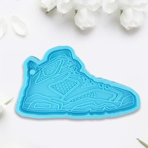 N58F Shoe Silicone Epoxy Casting Models for Keychain Making DIY Jewelry Pendant Handmade Crafts Unique Gift