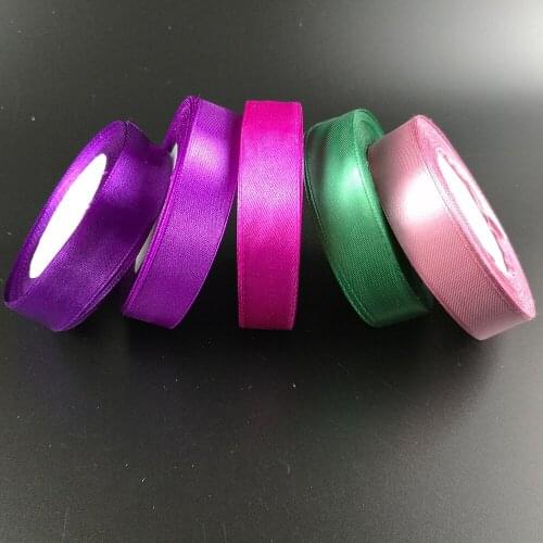 1Rolls 22M 40MM Cheap Silk Satin Ribbon for Wedding Party Decoration Invitation Card Gift Satin Ribbon Christmas Decorations