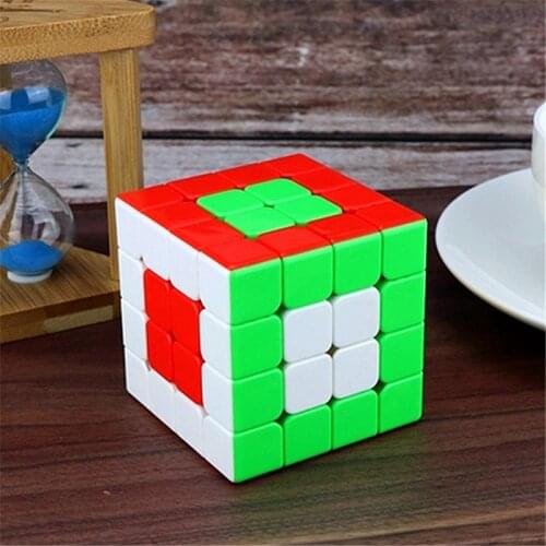 New Yj Yusu V2 M 4x4x4 Magnetic Magic Cube Yongjun Yusu V2M Magnets Speed Puzzle Cubes Stickerless Antistress Toys For Children