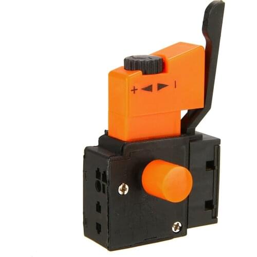 AC 250V 4A Speed Control Trigger Switch FA2-4/1BEK Lock on Power Adjustable Speed Switch For Electric Drill