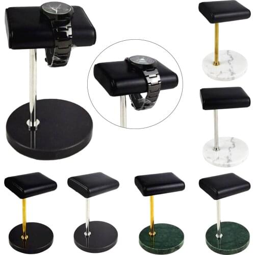 Marble Watch Bracelet Bracelet Display Stand PU Leather Jewelry Holder Organizer Bracelet T-Bar Rack