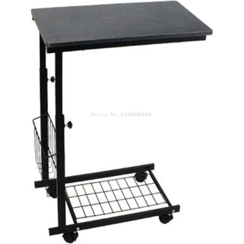 Height Adjustable Tea Table Sofa Side Table For Office Laptop Desk Coffee Table Magazine Shelf Small Movable Home Furniture