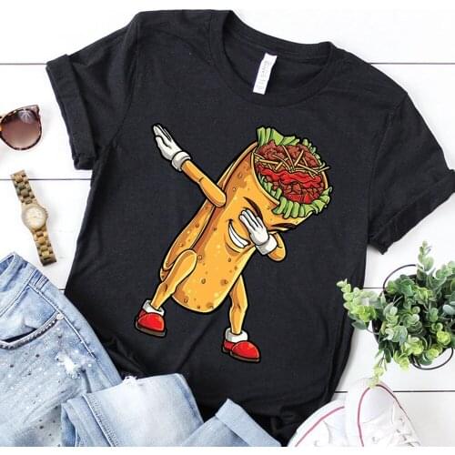 Dabbing Burrito Shirt Cinco De Mayo Fifth of May Burrito Gift Funny Shirt Burrito Lover Hip Hop Tees