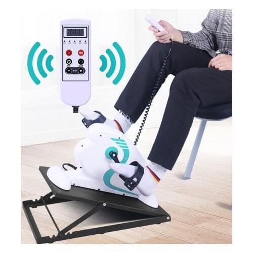 The elderly stroke hemiplegia cerebral infarction leg hand upper and lower limbs training bike