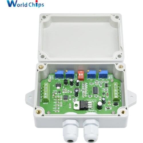 Diymore Weighing Transmitter Weighing Amplifier Weight Sensor Voltage Current Converter DC 12-24V 4-20MA Load Cell Amplifier
