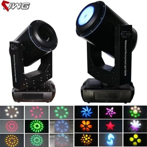 Free Shipping 2018 New Waterproof 350W Outdoor Led Light Beam Spot Moving Head Light Sharpy DMX Stage Light