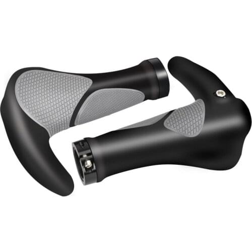 Integrate Rubber Handles For Bicycle Grips Skid-Proof Mtb Gauntlet Road Bike Handlebar Plugs Ergonomic Design Cycling Hand Rest