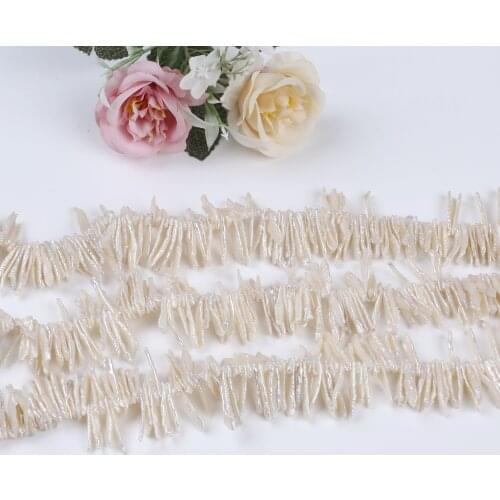 Hot sale 20mm biwa freshwater shape pearl strands natural baroque pearls