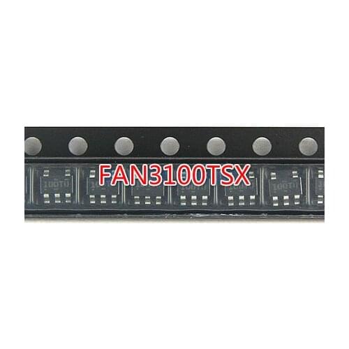 10PCS FAN3100 FAN3100TSX Single 2A High-Speed, Low-Side Gate Driver