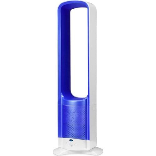 220V 32/16 Inch Portable Quiet Bladeless Floor-standing Fan No-blade Air Fan Low Noise Romote Controled Electric Fan