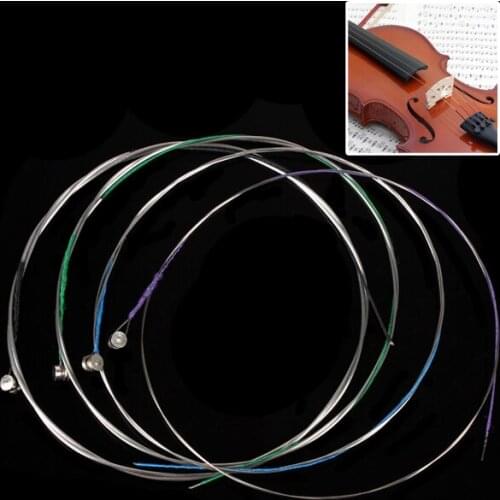 4pcs/lot Professional Violin E-1st / A-2nd / D-3rd / G-4th Strings Set for 4/4 -1/8 Size
