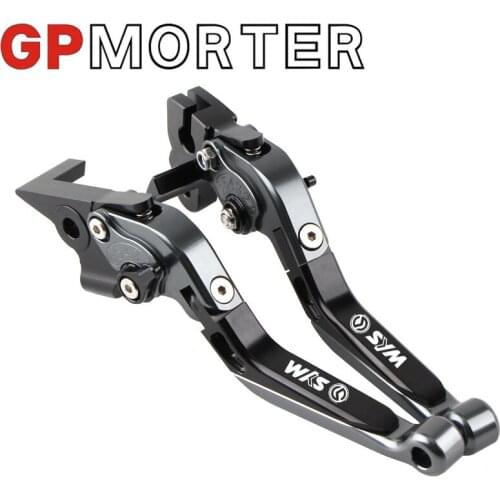 Motorcycle Accessories CNC Folding Extendable Brake Clutch Lever For SYM cruisym 300 Cruisym300 GTS300I JOYMAX Z300 Z250