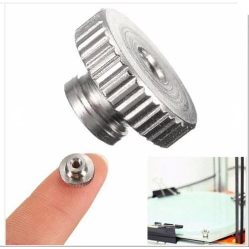 DuoWeiSi 3D Printer Parts M3 Heating Bed Adjusting Nut Screw For 3D Printer Accessories