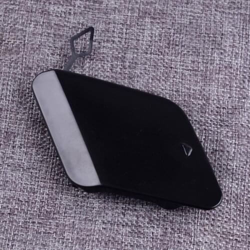 DWCX Car Unpainted Rear Bumper Tow Hook Cover Cap 51127293548 Fit for BMW 1 Series F20 F21 2010 2011 2012 2013 2014 2015