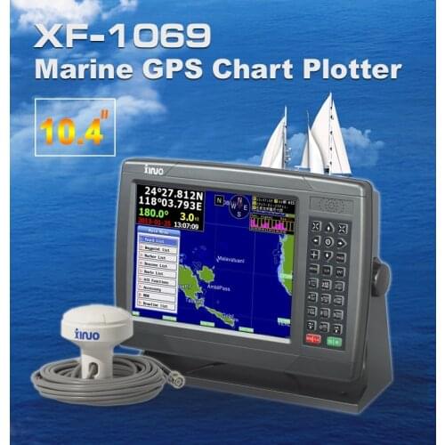 XINUO XF-1069N 10.4'' fishing boat ship GPS Chart Plotter Support C-Map marine electronics navigation communication