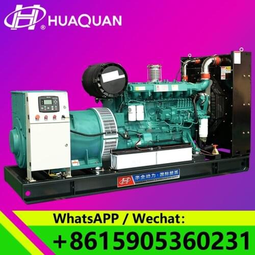 Famous brand weichai diesel generator 437.5kva 350KW generator set