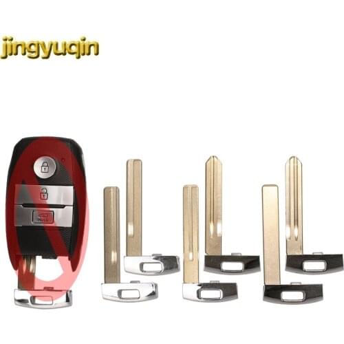 Jinyuqin 15pcs Remote Smart Blank Key Blade For KIA K3 K3S KX3 K4 KX5 K5 Soul RIO Ceed Sportage Sorento TOY40 VA2 HYN10 HY20