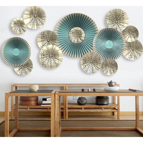 Oil Paper Umbrella Wall Stickers Living Room Wallpaper Home Decoration Vinyl Self-adhesive Bedroom Decorative Murals Stickers