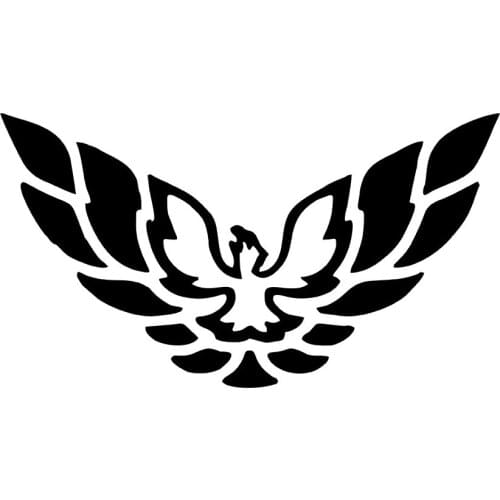 MIGNATIS - Wings Wide and Open Eagle Sticker Adhesive Mural Art Decal For Car Window Loptop Decoration Vinyl Stickers Waterproof