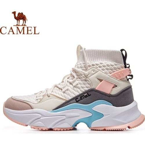 CAMEL Official Original Men Shoes Women Leisure Sports Running Shoes Fashion High-tops Womens sneakers Mens Sneaker Thick Sole