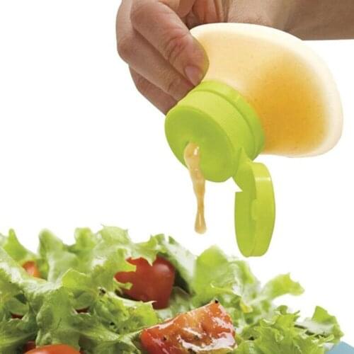 Portable Salad Gadget KitchenTravel Outdoor Salad Squeeze Tomato Jam Sauce Oil Bottle Kitchen Tool Accessories 1050B