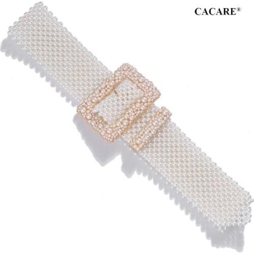 Cummerbund Women Luxury Full Pearl Beads Waist Belt for Latin Ballroom Waltz Dance Dresses Costume F2976 Fashion Belt