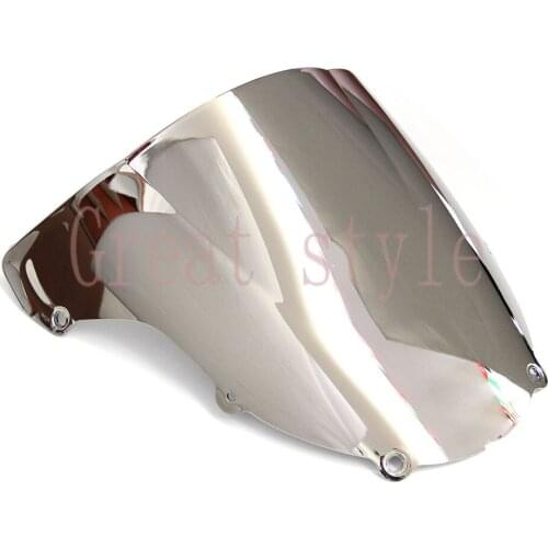 New bike motorcycle motorbike Windshield Windscreen Silver For Kawasaki Ninja ZX-6R zx6r 636 600 2003 2004 03 04 ABS