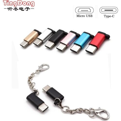Type C OTG Adapter Micro USB to Type-C Converter Typec Charger Cable for Huawei P20 Samsung Galaxy S8 S9 Plus