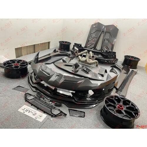 2011-2020 Z-ART for LP700 SVJ body kit for Aventador SVJ body kit for LP20 retrofit body kit for LP740 SVJ body kit with wheel