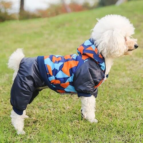 2020 Winter Pet Dog Clothes Super Warm Jacket Thicker Cotton Coat Waterproof Small Dogs Pets Clothing For French Bulldog Puppy