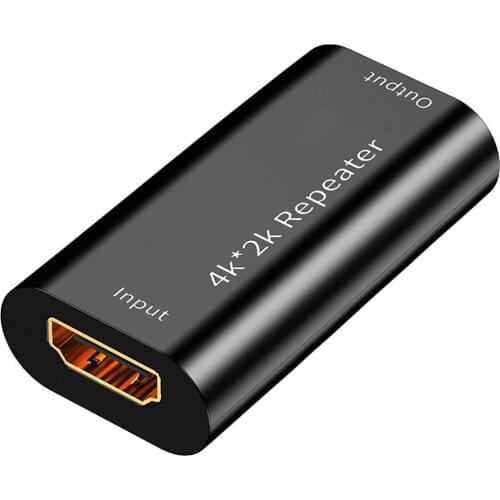 HDMI-compatible Extender Repeater 4K*2K 3D HDMI Adapter Signal Amplifier Booster HDTV HDMI Extender