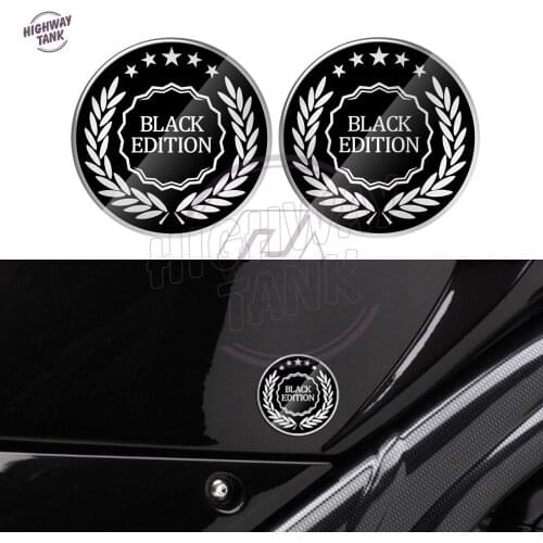 Black Edition Sticker Motorcycle Tank Sticker Case for Yamaha MT09 MT10 MT07 for Ducati Aprilia Triumph Decals