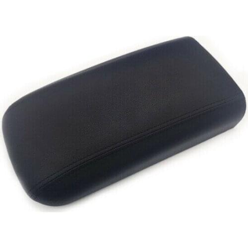 Black Center Console Armrest w/ Latch Lid For Chevy Trailblazer GMC Envoy