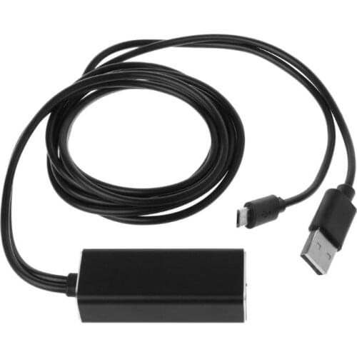 Fire TV Stick 480 Mbps Micro USB2.0 to RJ45 Ethernet Adapter 10/100 Mbps for New Fire TV/Google Home/Chromecast Ultra H054