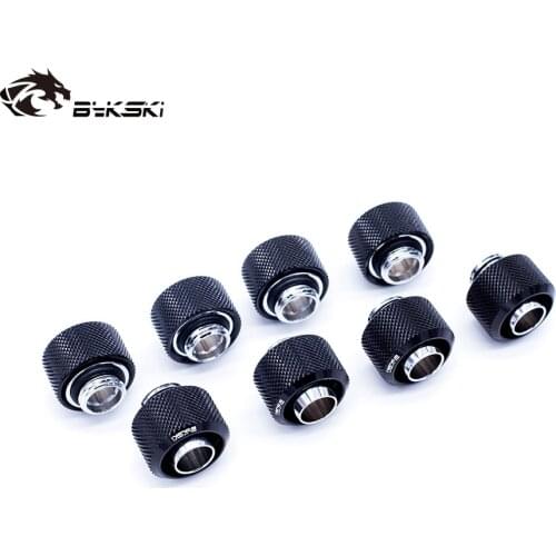 8pcs/lot Fitting use Inside Diameter 10mm+ Outside Diameter 16mm Hose 3/8"ID X 5/8"OD Tubing Hand Compression Connector Fitting