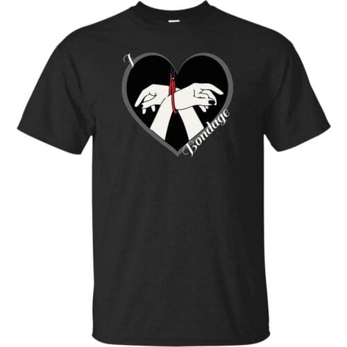 I Love Bondage 50 Shades Valentine Bdsm Kinky Naughty Dominatrix Tshirt Top Christmas Gifts Tee Shirt