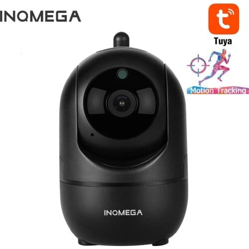 INQMEGA Mini Size 1080P IP Camera Tuya App WiFi Indoor Home Security Camera Auto Tracking Surveillance Night Vision Motion Alarm